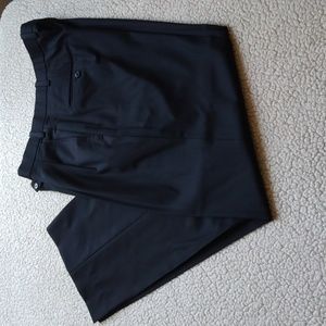 Paul Betenly Black Worsted Wool Pants  38 - 30.75